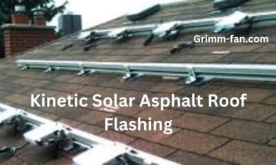 Kinetic Solar Asphalt Roof Flashing