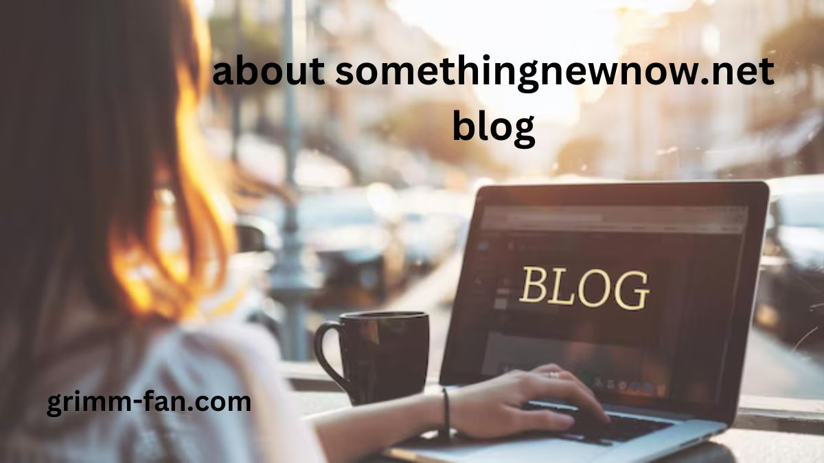 about somethingnewnow.net blog